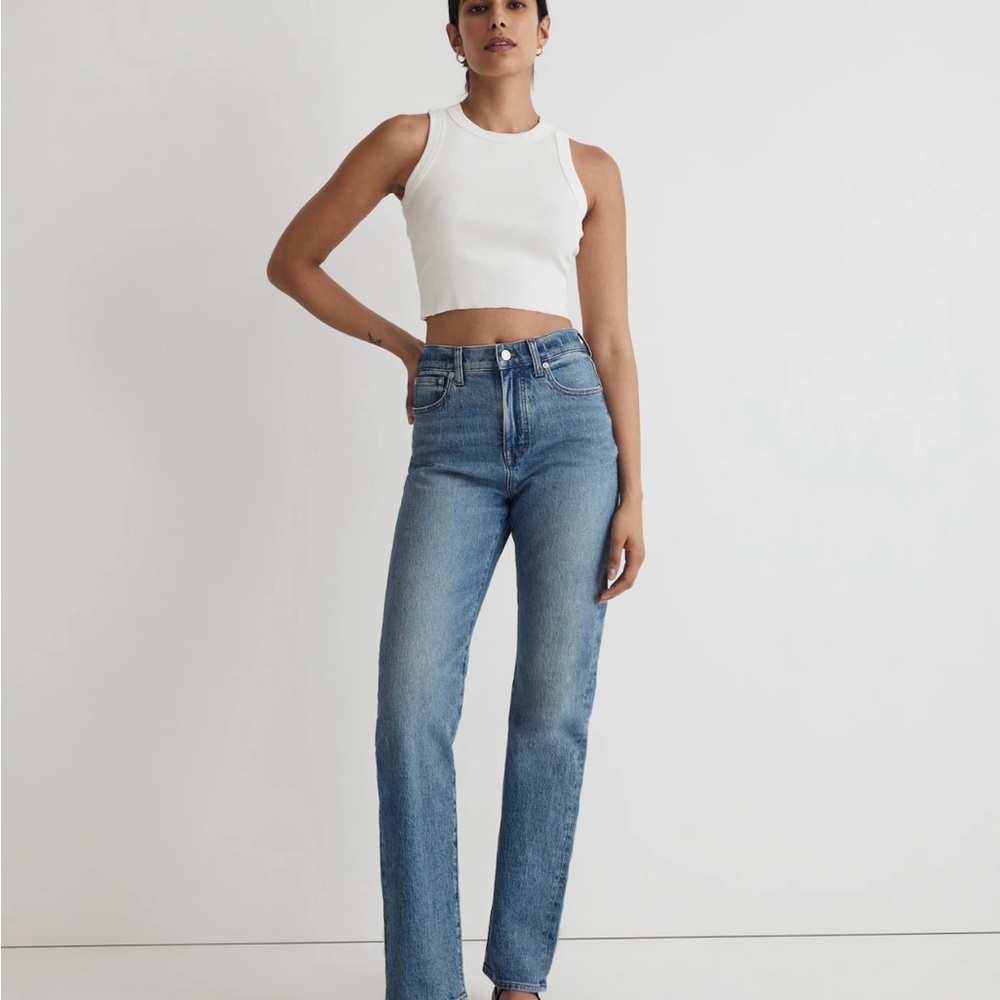 Madewell 90s Straight Jean Enmore Wash
